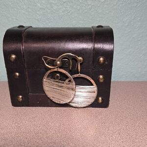 Silver Hoop Earrings